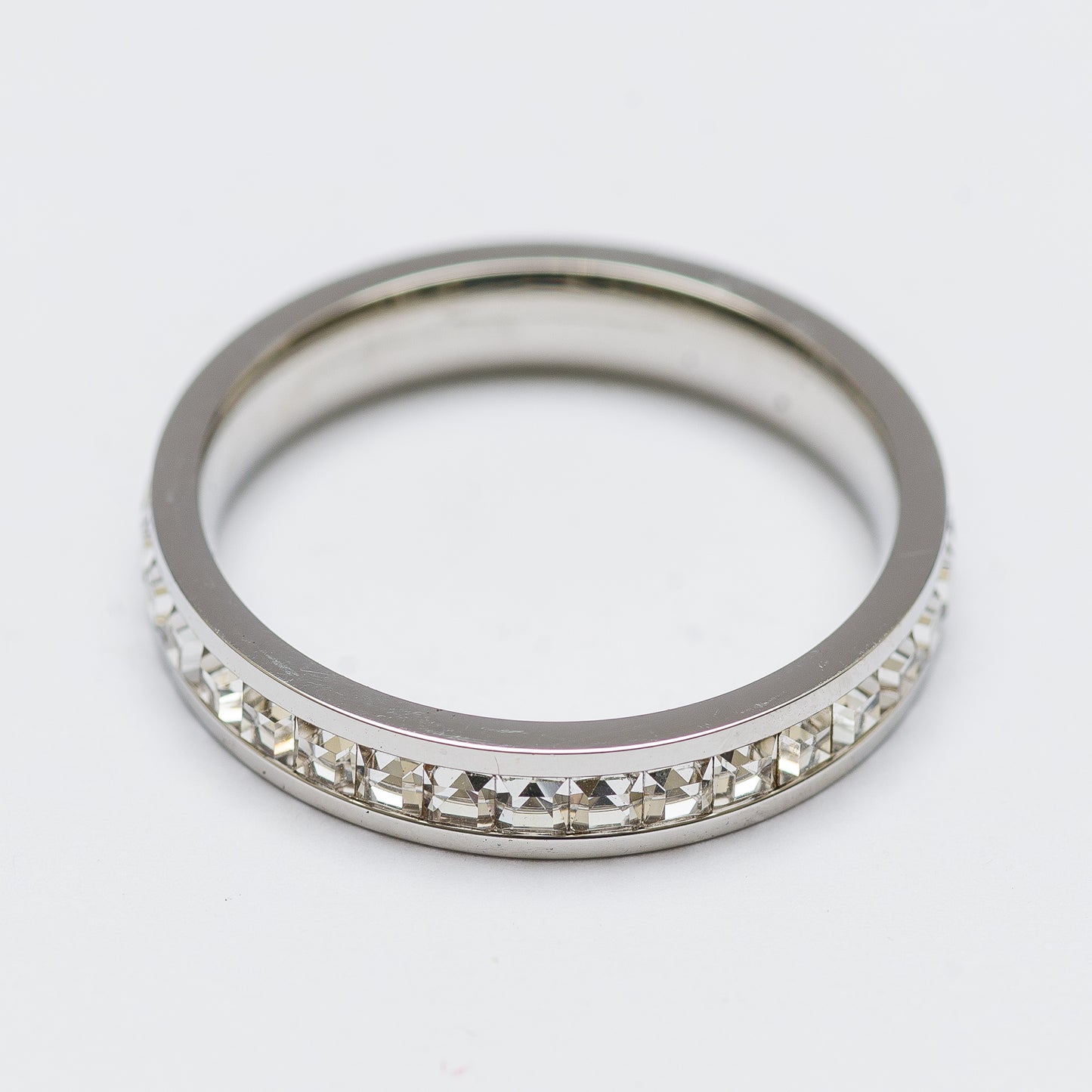 Single Row Diamond Ring