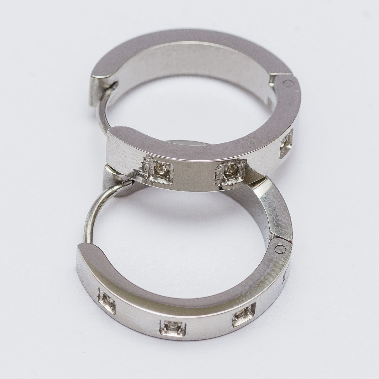 Luxe Diamond Hoop Earrings