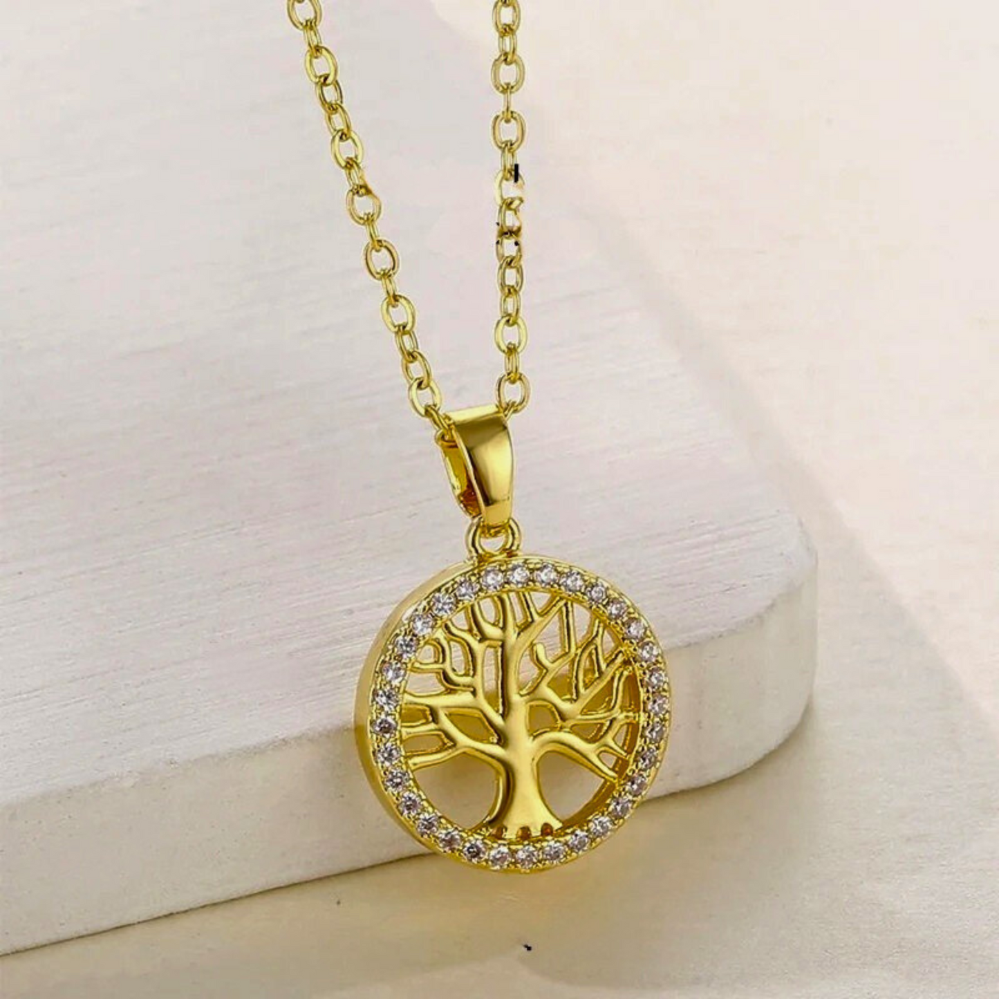 Luminous Tree of Life Pendant