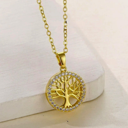 Luminous Tree of Life Pendant